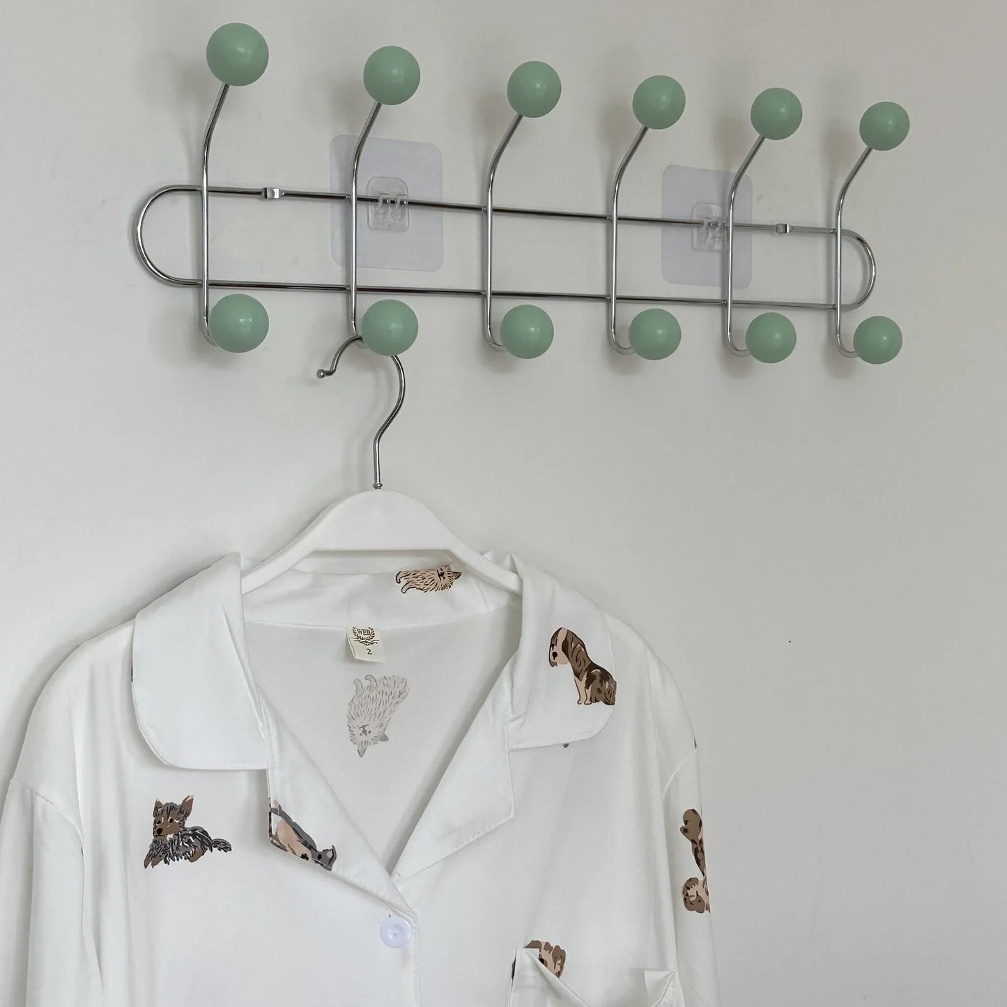 Entrance Hall Wall Coat Racks Portable Backpack Cap Scarf Clothes Organizer Hangers Bedroom Clothing Storage Hanger Rack Hooks
